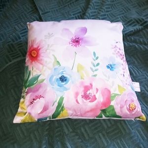 New Nice Cushion Floral with Zipper